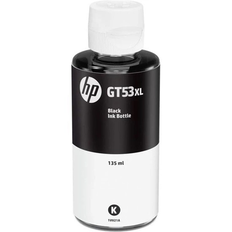 HP GT53XL 135 ML MÜREKKEP 1VV21A SİYAH SMART TANK (500-515-519-530)