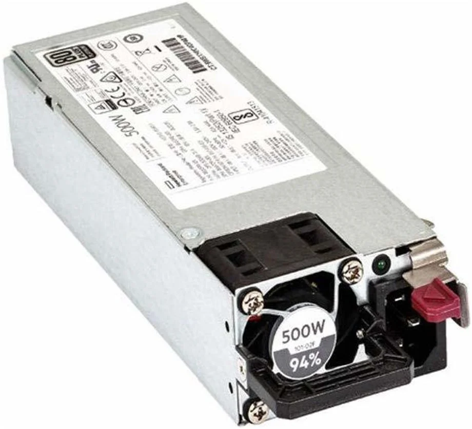 HPE 865408-B21 500W GEN10 SUNUCU GÜÇ KAYNAĞI-POWER SUPPLY